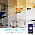Runde RGB Smart Home Mesh eingebundene LED -Downlight